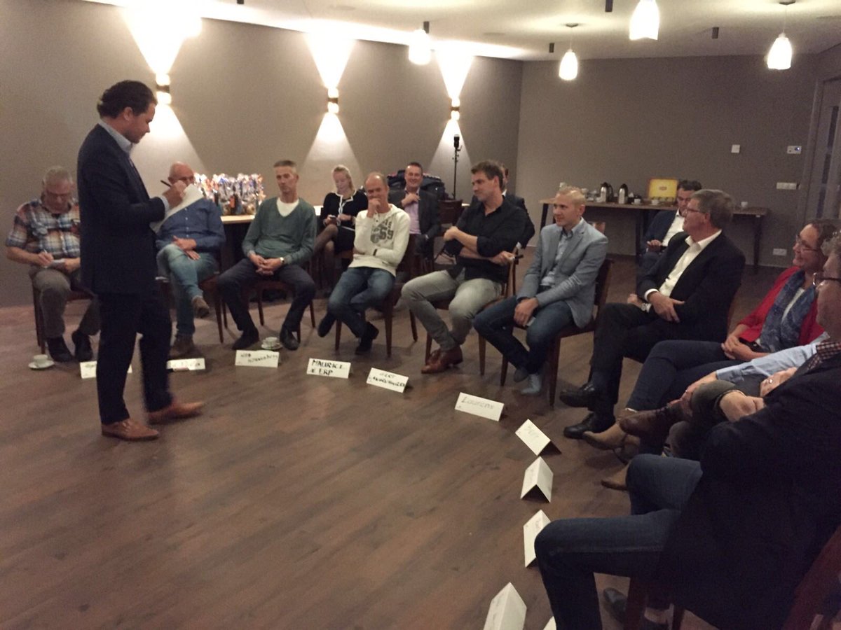 Vanavond klantenpanel Bedrijven in Oss. Bedankt voor jullie leerzame feedback, mooie avond @RaboOssBernheze