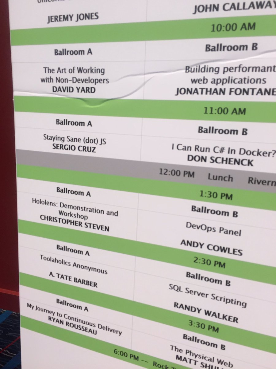buletza's tweet photo. 1:30pm shiny new toy vs accelerating 20yrs of legacy software powering the modern world. @elyxor #LRTechFest https://t.co/0drs9dhcDB