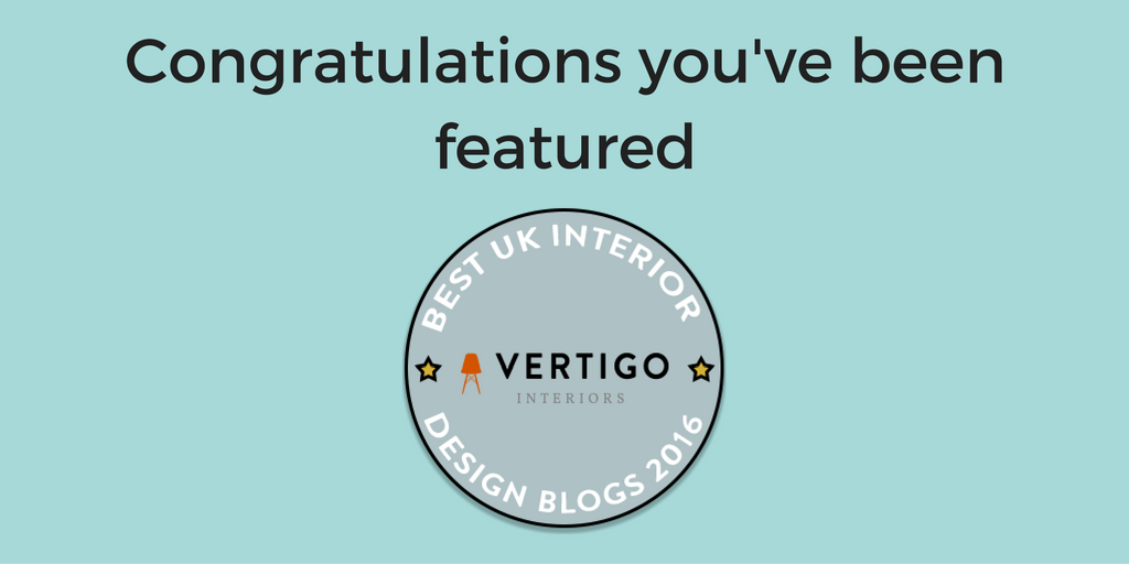 vertigointerior's tweet photo. We've put together our list of the Top 32 UK #Interior #Design Blogs. Congrats to those featured!

https://t.co/kpfxTKDg7C

#BestBlogs2016 https://t.co/L9eMlOdtnv