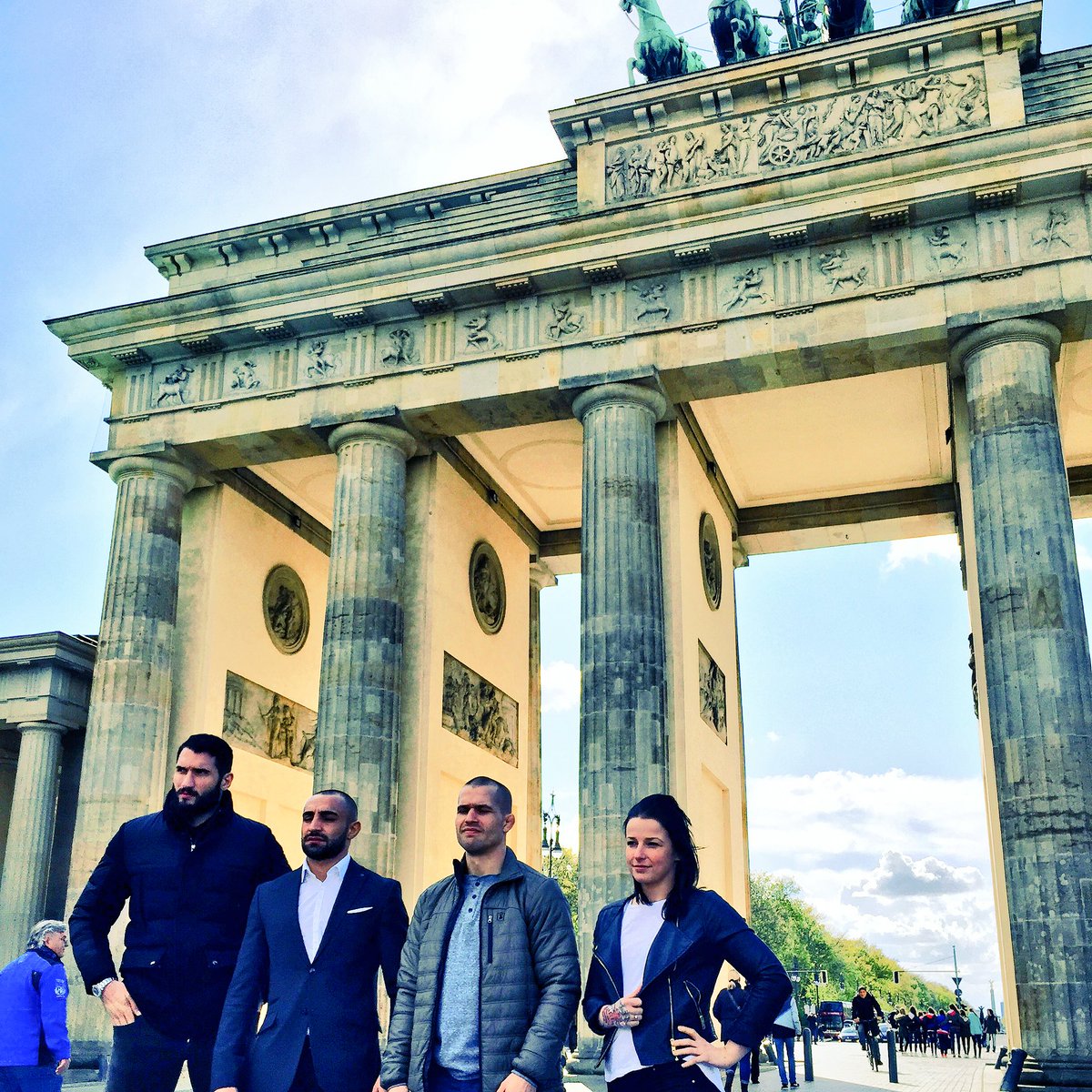 EuroFCMMA's tweet photo. Throwback to our launch in Berlin ๐ฉ๐ช w/ @YosefAMohammad, @AlanOmerMMA, @Stonefacemma & @IzabelaBadurek!
#EuroFC #MMA #tbt #BornEuropean ๐ https://t.co/qxm4iy2mGP