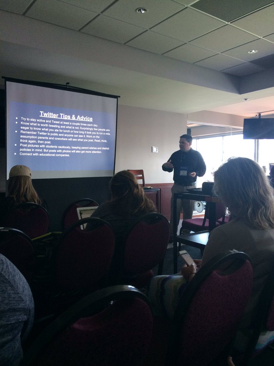 MrsJulie_Fields's tweet photo. Great presentation on Twitter PLN with @McNulty1977 #patsedchat #masscue16 https://t.co/Tbz2np3LYu