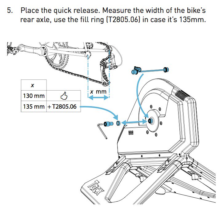 streng Voorwaarden Oswald Patrick Santana on Twitter: "@TacxSupport @cervelo trying to use my Cérvelo  S5 with Tacx Neo. But I don't know if bike's rear axle is 130mm or 135mm.  Couldn't measure. https://t.co/0VhCVWPI3L" / Twitter