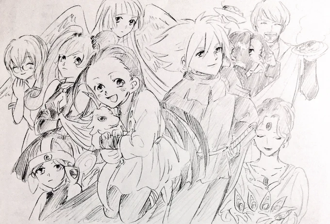 同世代なら分かる
ようつべにOP出てきてうわああってなったから描いた 