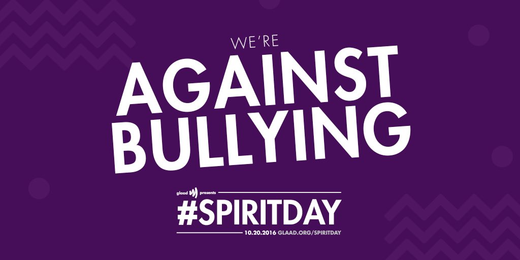 Take a stand against bullying and support #LGBTQ youth by going purple for #SpiritDay: atmlb.com/2ebm63E https://t.co/rjVVcs876k