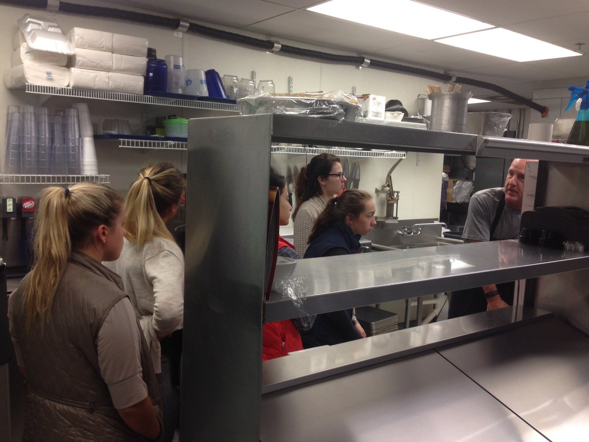MrHildeTeaches's tweet photo. Thanks @blueskystl for the tour and insight into the restaurant industry. Let's get to work on the new app and website design! #stlcaps https://t.co/ZGjb3nVAPa