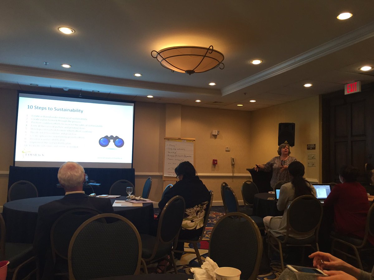 ASITshouldbeAUS's tweet photo. #coĺlectiveimpact The brilliant @weaverworks in full flight discussing sustainability in CI. Completely brilliant! #C4C2016 https://t.co/l1xGazMZlw