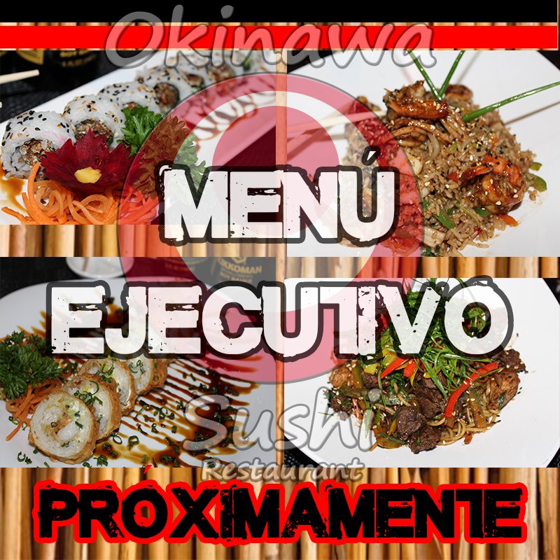 A POCO DÍAS PARA QUE DISFRUTES DE NUESTRAS NUEVAS PROMOCIONES #OKINAWA #SUSHI #ESTAURANT #PANAMÁ #SUSHIPTY #LOVESUSHI #FELIZJUEVES