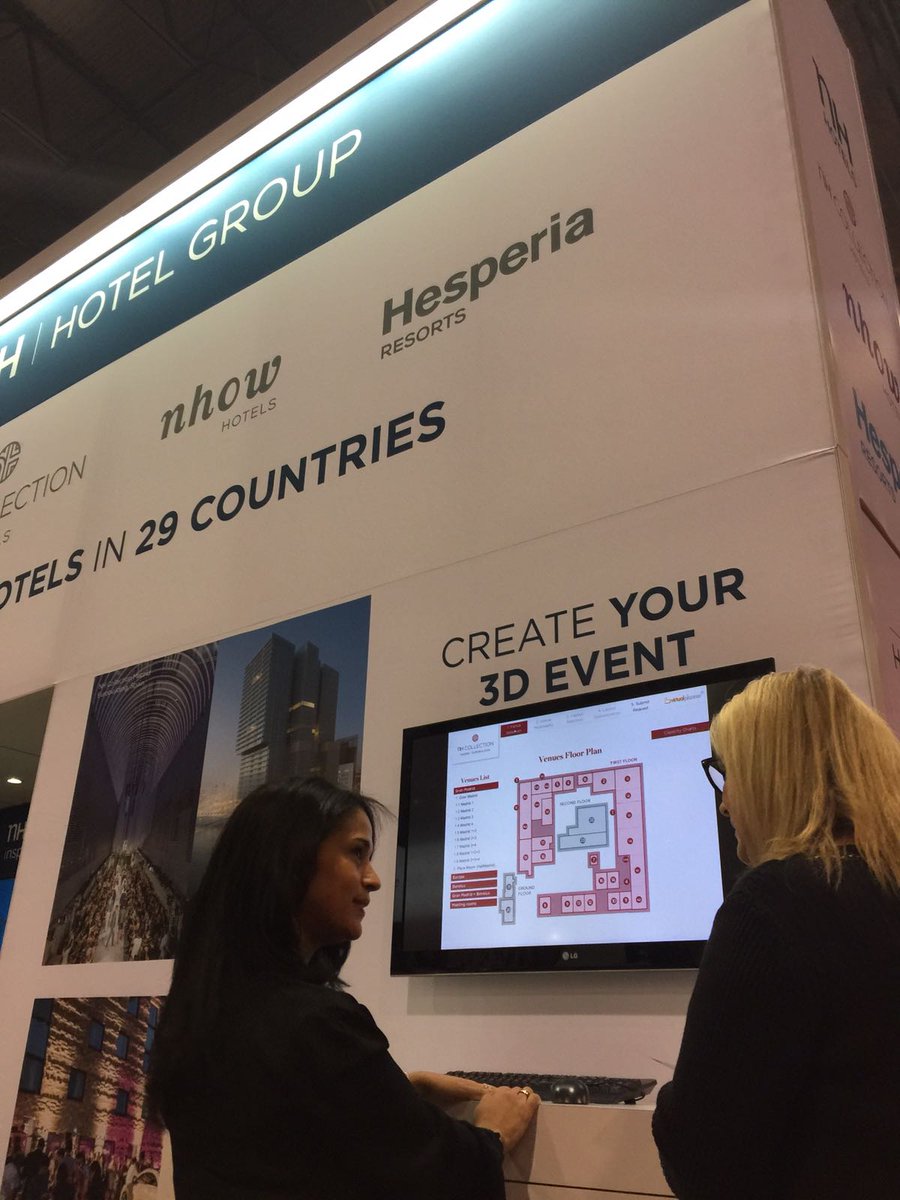MinorHotelsEUAM's tweet photo. We are at #IMEX16 in Las Vegas! Don't miss the chance to try out our 3D Virtual Planner at our booth 3259 https://t.co/UX2SDyuvIP