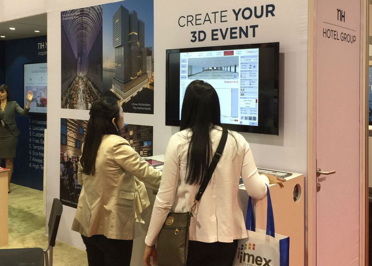 MinorHotelsEUAM's tweet photo. We are at #IMEX16 in Las Vegas! Don't miss the chance to try out our 3D Virtual Planner at our booth 3259 https://t.co/UX2SDyuvIP