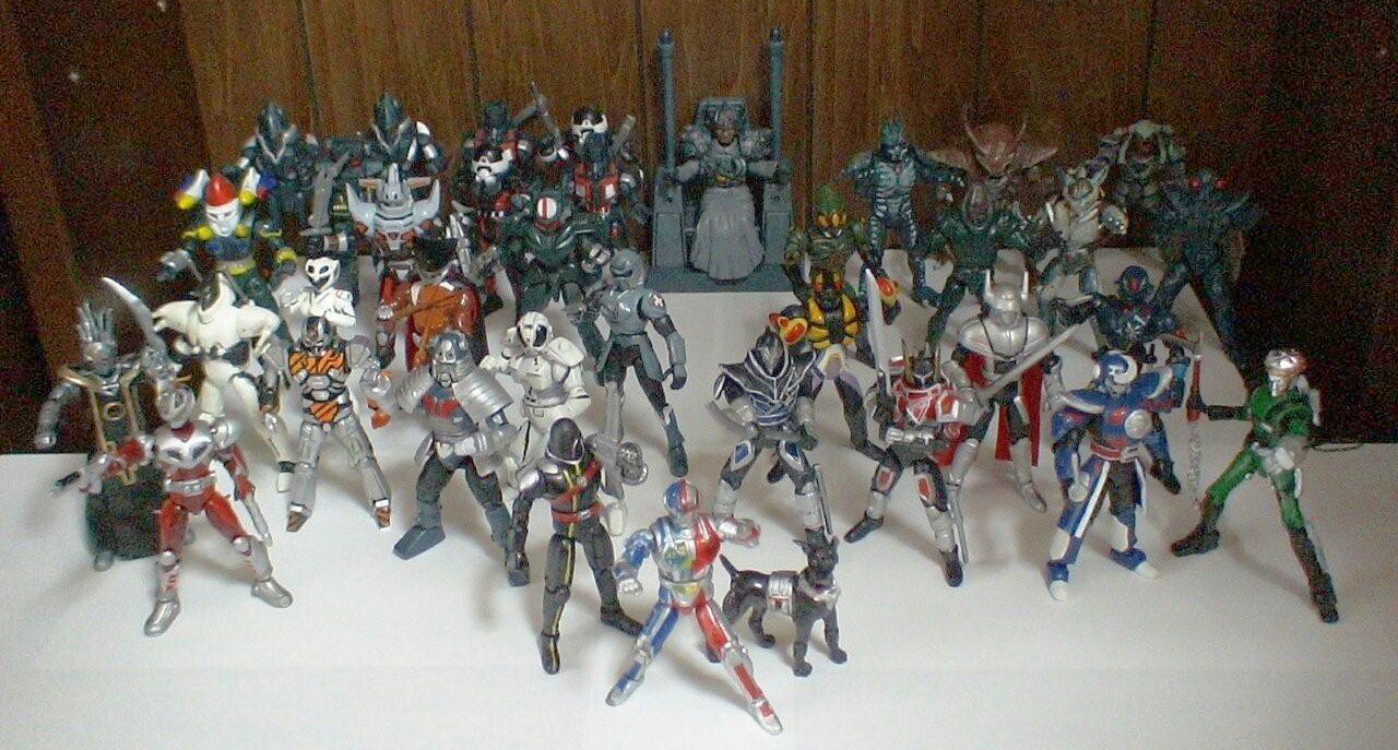 超希少　お宝　超人機メタルダー　ゴーストバンクシリーズ　16体 ＋1匹 コイツはスゴいぜ！】超人機メタルダー ゴーストバンクシリーズ
