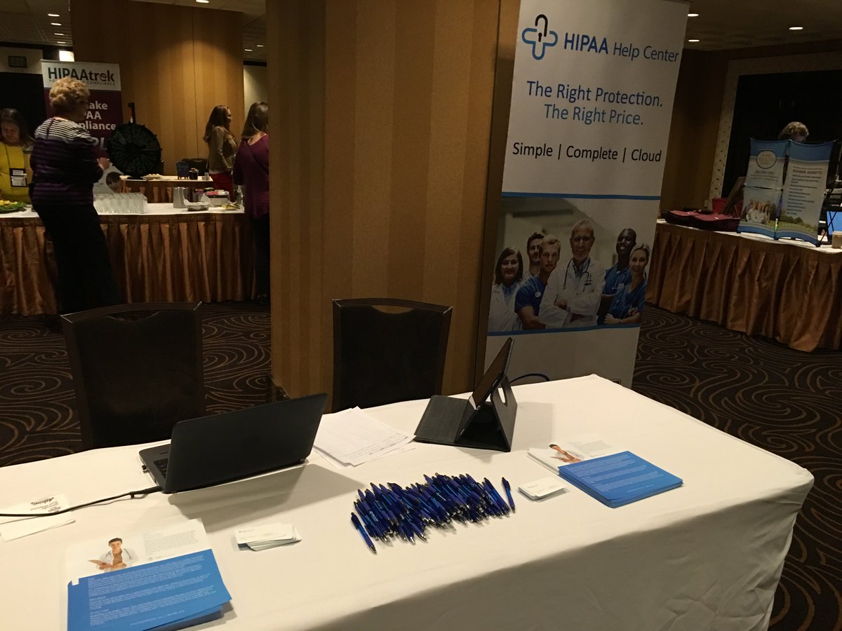HIPAAHelpCenter's tweet photo. Ready for day 2 of the @NARHC1 FALL 2016 INSTITUTE. Lots of great discussions around how to become #HIPAA in an efficient way! https://t.co/gGdqmE0WJt