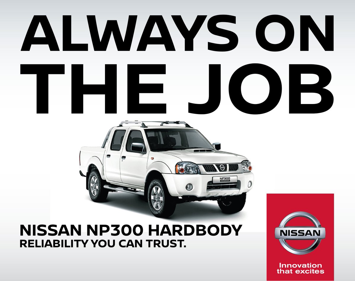 Whether it's for agriculture, business,leisure the #Nissan NP300 Hardbody is designed to fit your needs &amp; help you get the job done.