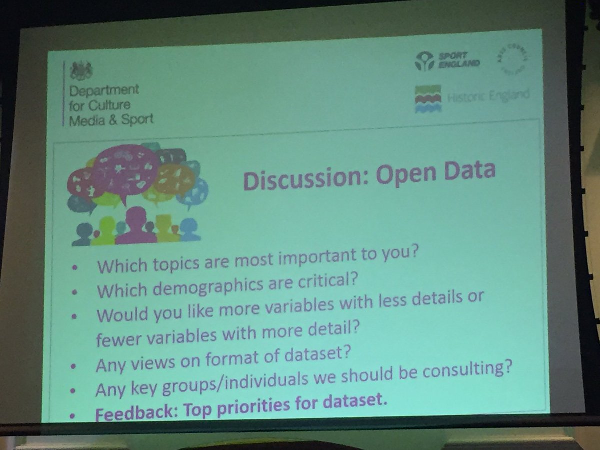 DCMSInsight's tweet photo. Discussing proposals for the content and format of an open Taking Part dataset @DCMS #TakingPart2016 https://t.co/5BryXAN4cM
