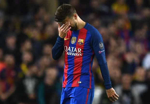 footballplanetc's tweet photo. Barcelona defender Gerard Pique has been ruled out for three weeks with the ankle injury
via @Goal
#footballplanetcom #gerardpique https://t.co/6obDTJimkY