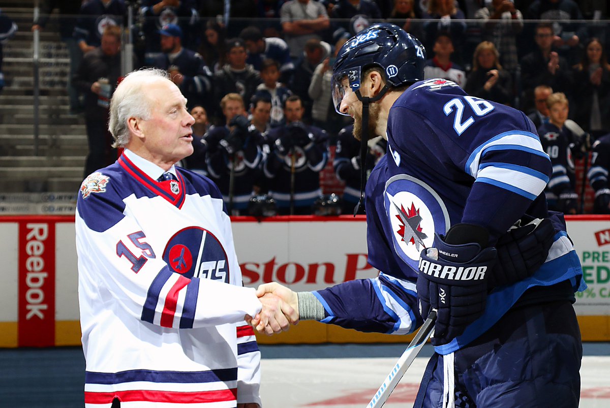 From Hot Line to hat trick, last night was one to remember!  PHOTO GALLERY >> wpgjets.co/2epaw11 https://t.co/xlUPbajDEL