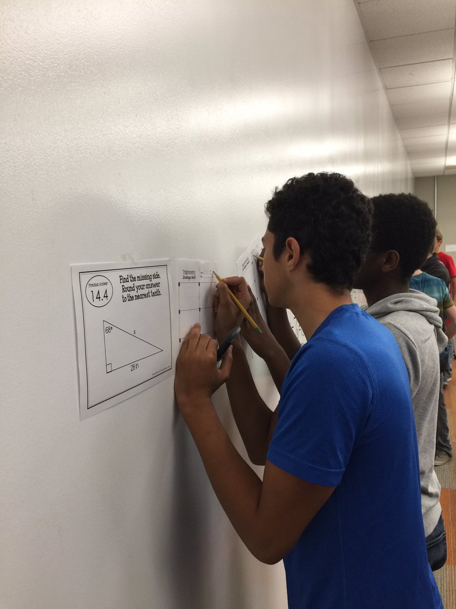 PCPaxtonPilot's tweet photo. Geometry stations challenge students to collaborate &amp; think critically @PCHSHalls @education_geek #FleEdu @Edzealot https://t.co/EjMXvqUtjf