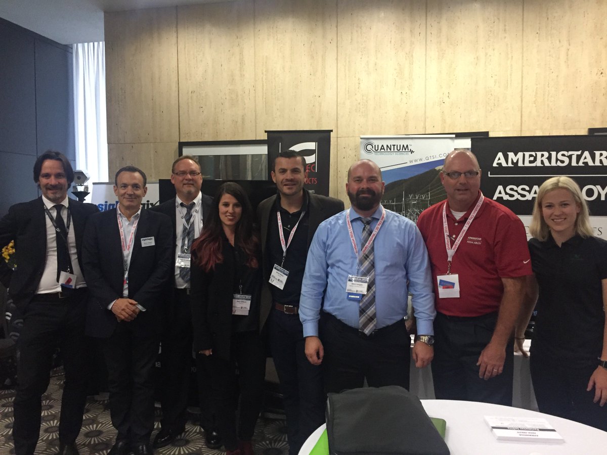 vScenario's tweet photo. Having a great time in Québec at #GridSecCon with our partners. #physicalsecurity #security #protectthegrid #SuitUp https://t.co/OUrHz40Wmx
