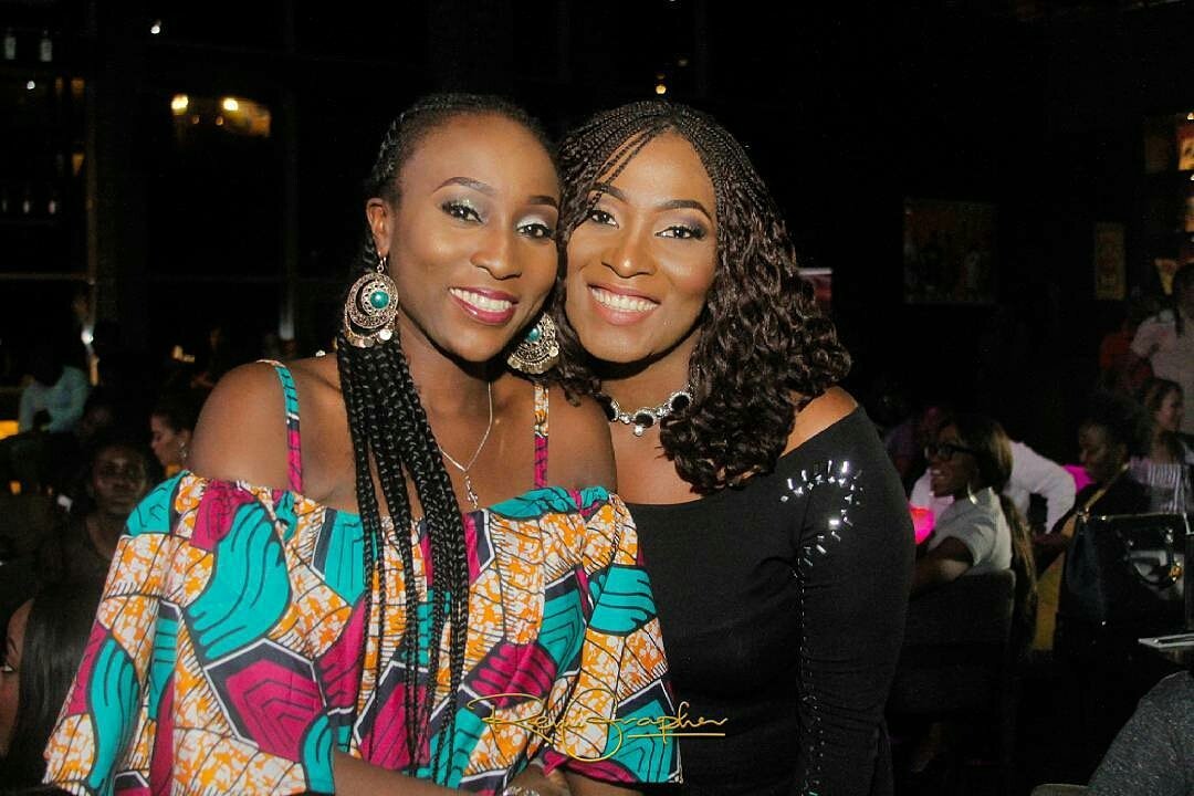 sherocksng's tweet photo. Too much talent in one picture! @AramideMusic @rubygyang #Aramidesuitcase #SheRocksOctober #SheRocks #SheRocksng #SheRocksPinkRibbon https://t.co/m8yw9eC289
