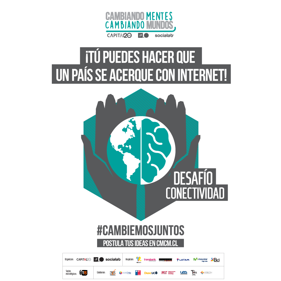 iF_ideasfactory's tweet photo. Postula con tu idea que nos ayude a conectar aún más Chile en: https://t.co/9rqDvukCDQ   #CambiemosJuntos https://t.co/8T61w4fp6p