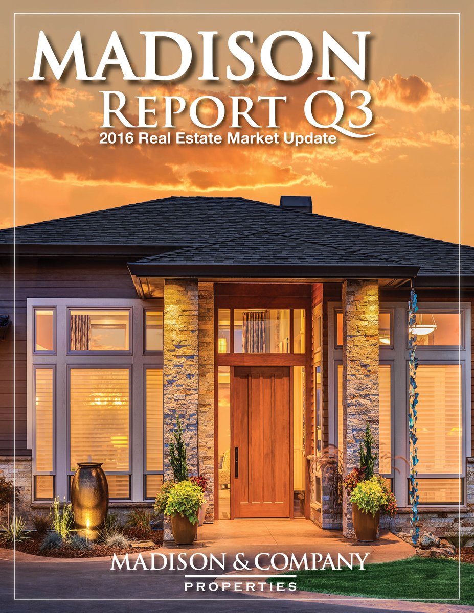 madisonprops's tweet photo. The #Q3 Madison Report is here! Get Denver #stats, #marketupdates, news & more https://t.co/w5uPvkerxT #denver #denverrealestate #realestate https://t.co/PF33DCRBmg