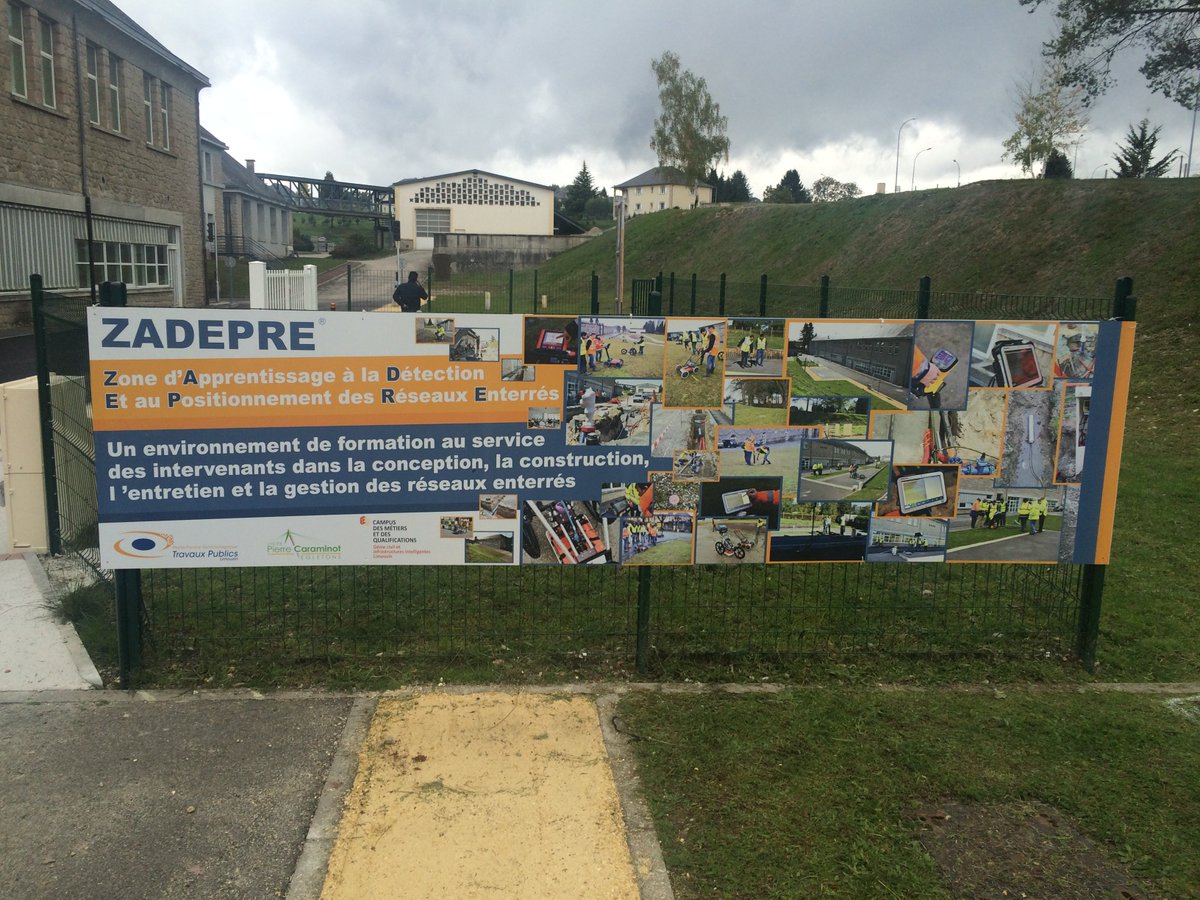 norgeot_c's tweet photo. Détection des réseaux enterrés #DTDICT : @georadar_mds partenaire de la #ZADEPRE de la #PFTTP du #Limousin inaugurée hier @GSSI_GPR https://t.co/HHME85WLAh