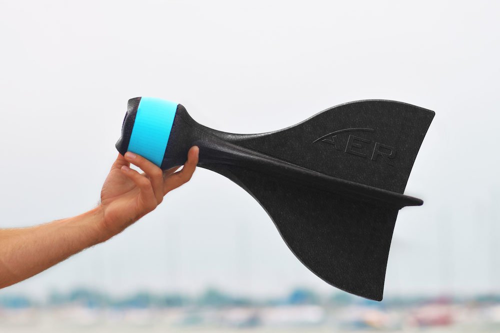 A blowup dart, huge badminton shuttle or foam missile? What is <a href="/aervideo/">AER</a>?
We can give you one hint; it's not a #drone. #aer #gopro #epplix