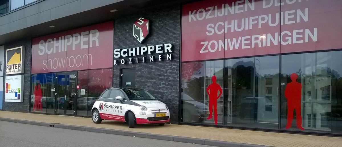 SchipperKozijn's tweet photo. In #Zwolle eo komen wij naar u toe met deze auto om u te adviseren in duurzaam wooncomfort met kunststof kozijnen. https://t.co/Qj6d30jrxd