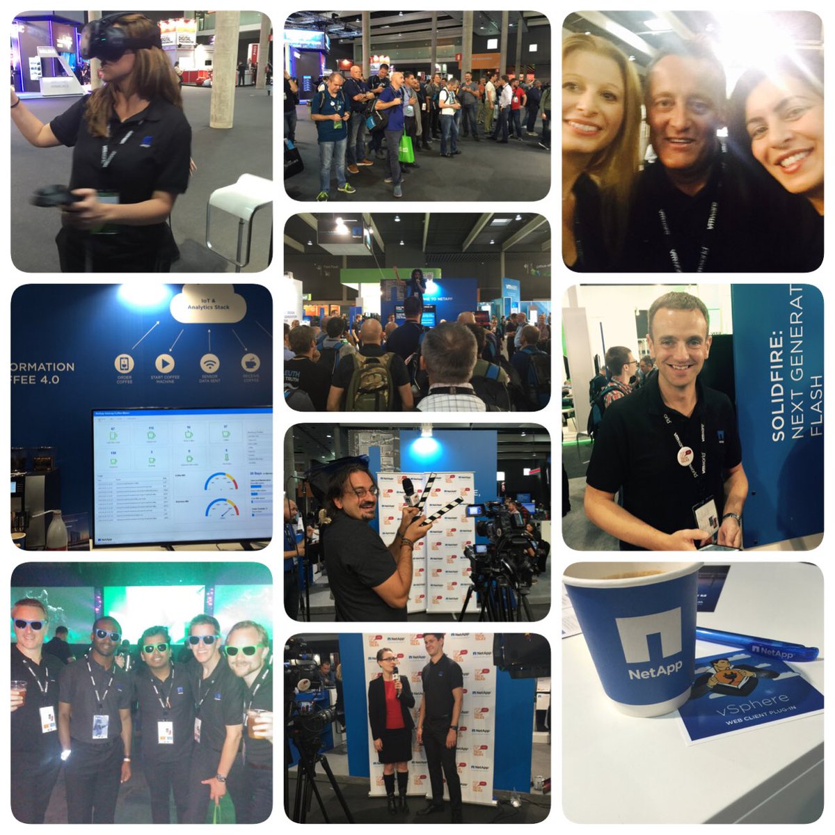 StephanieTestut's tweet image. Thank you so much for a great event  @KateLechowicz @JohnRollason @CommsNinja @Philwack @clemenssiebler @valb00 @TheJoelk #NetAppVMworld