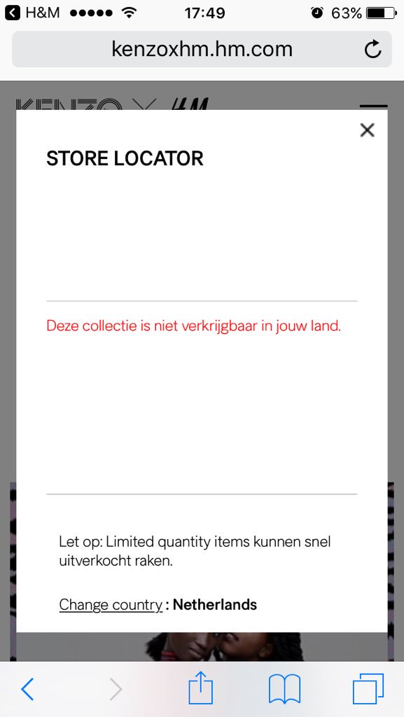 Carmme's tweet photo. @hm_custserv oh want kreeg deze melding vandaar. https://t.co/NjBFsfPyc2