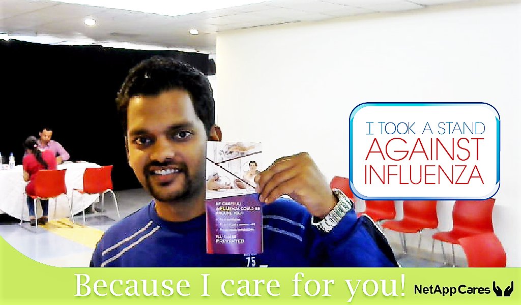 masti2kool's tweet image. #FluVaccinationCamp @NetAppIndia #2make #FluFreeNetApp #Movin2Future