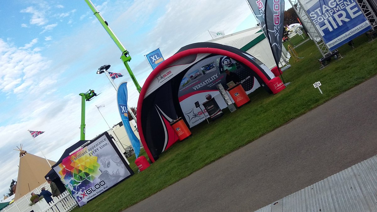 XLDisplays's tweet photo. We've had an amazing 2 days of #exhibiting at @TheShowmansShow, thanks to everyone who visited us to see the #XGLOO! https://t.co/tw80DL6oX8 https://t.co/4I3rtvZR39