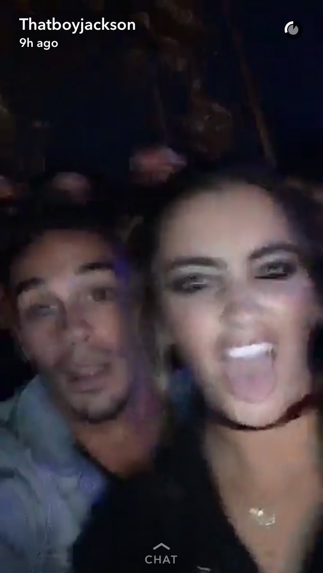 Georginaisbuff's tweet photo. I think @georgina_leighc and @JacksonMBlyton had a great time last night #jacksina 🎶🎉😍❤️😻💗✨🔥💫🌹😘🤘🏻 https://t.co/7r93PEeGOv