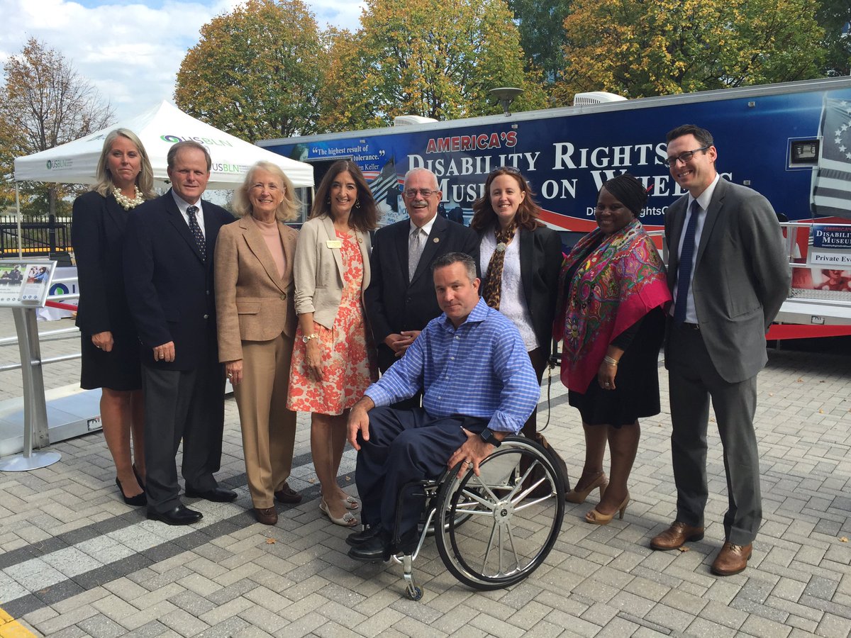 GerryConnolly's tweet photo. Attending @RightsOnWheels Open House @northropgrumman. Proud to be an Ability One champion for disability rights on Capitol Hill! https://t.co/rfjYPYjl7R