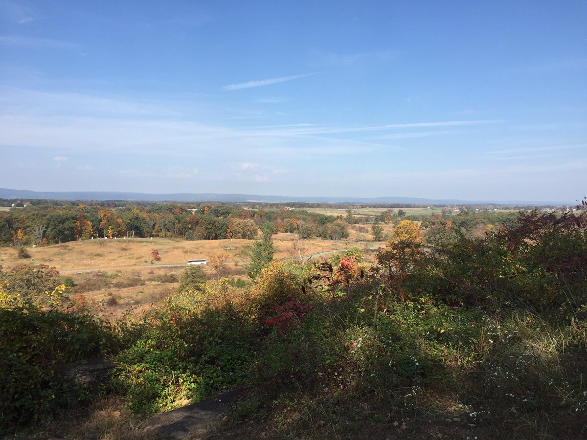 WMSDC16's tweet photo. #dcbus4 Little Round Top https://t.co/pJrohbf8Q7
