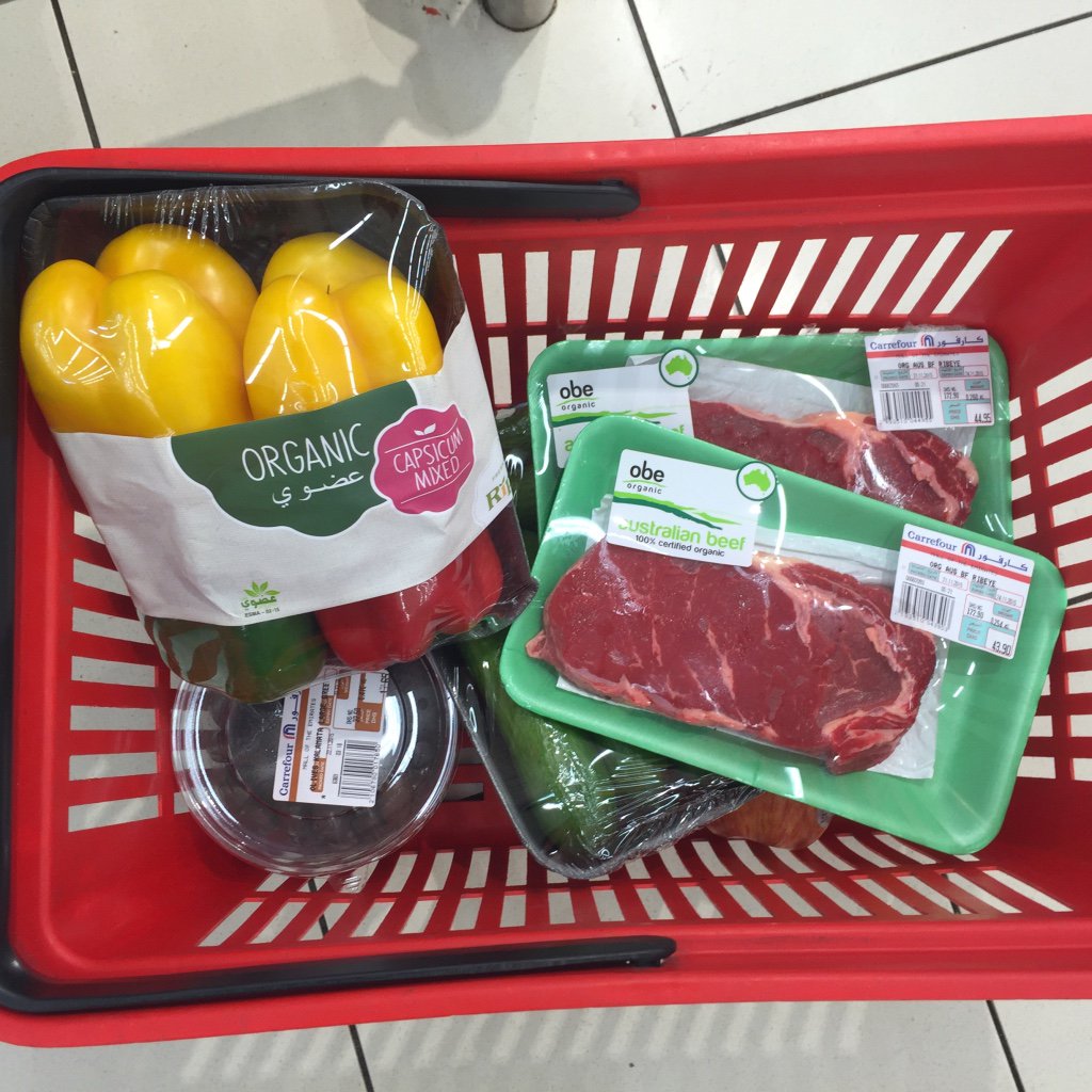 OBEOrganic's tweet photo. It's #grillingseason in the UAE. Stop by @carrefourUAE for #OBEOrganic steaks - grass-fed &amp; organic. #TrueAussieBeef #HealthyDXB https://t.co/BeDhy2CO9m