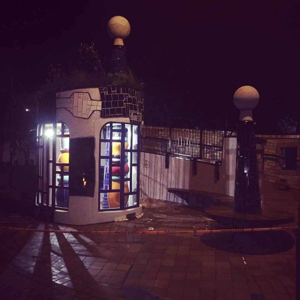 5AM blessing of a project we've been involved in.. hundertwasser in whangarei