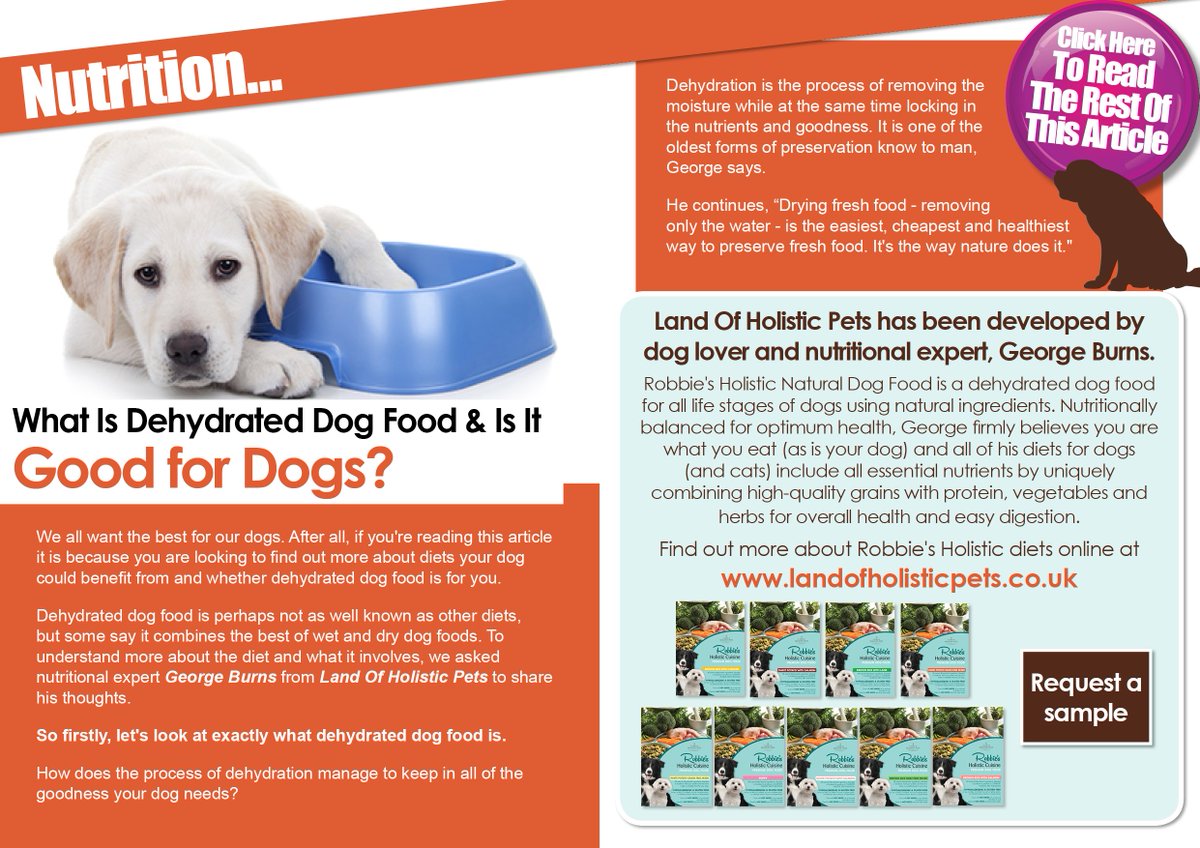 topdogtips's tweet image. How much do you know about dehydrated dog food? Apparently it could save you up to 60% of your pet food bill! bit.ly/2dE2AKy