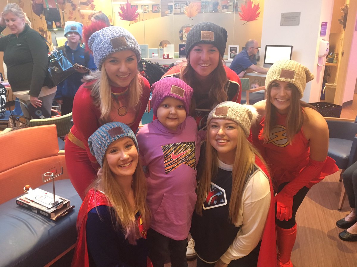 JFCactivities's tweet photo. A fun visit with @LoveYourMelon today! Our @TheJimmyFund kids are rocking their cool new hats 
Thanks @ACLYMCrew for the Super hero delivery https://t.co/M8JHCUwJpZ