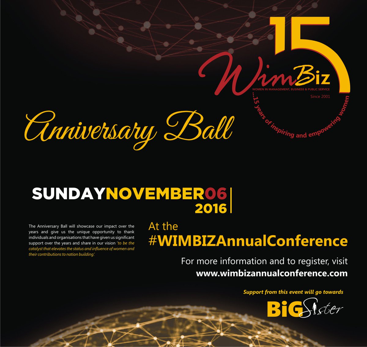 Wimbiz's tweet photo. Join us for our Anniversary Ball at #WIMBIZConference as we celebrate major achievements over the last 15 years https://t.co/zNfULv0CGX https://t.co/1lqdfzO3uO