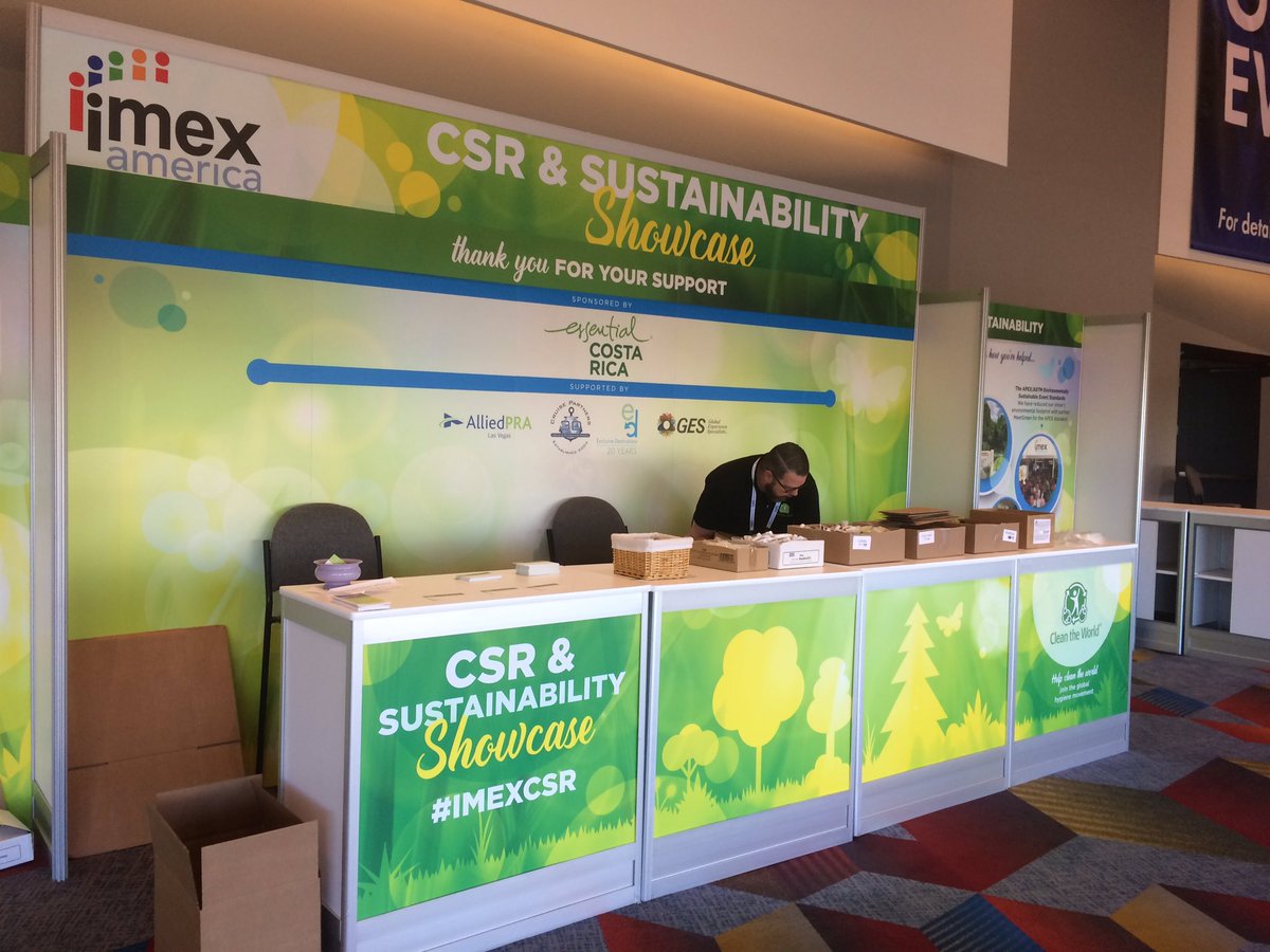 IMEXSylvia's tweet photo. Only 200 Clean The World kits to pack this morning.  Help us reach our goal!  You can find us outside the show floor entrance #IMEX16 https://t.co/AxHLwCBFXi