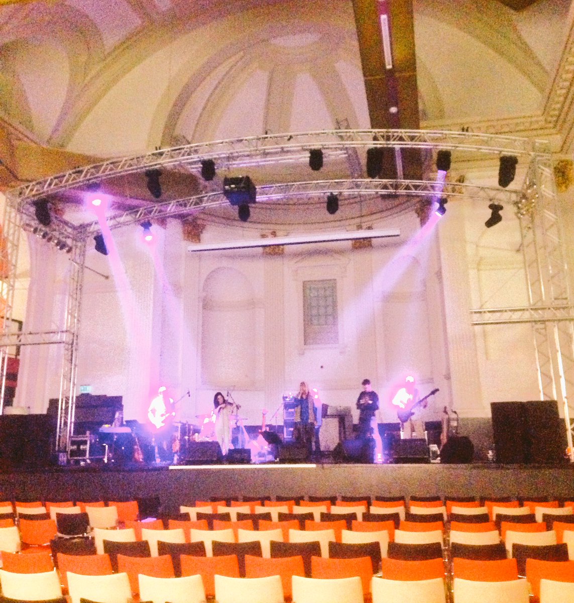 <a href="/steeleye_span/">Steeleye Span</a> playing the amazing Norwich venue <a href="/OPENNorwich/">OPEN Norwich</a> #soundcheck