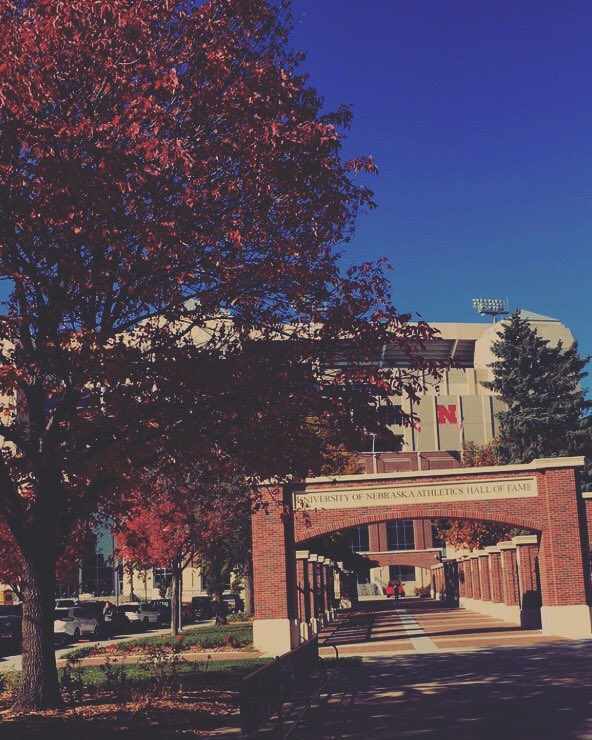 schrocknado's tweet photo. University of Nebraska-Lincoln looking nothing short of perfect right now🍂🍁 #GBR https://t.co/NEiQEIXEec