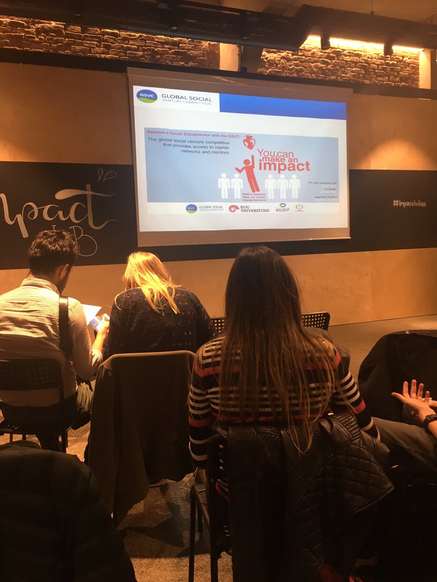 GSVCKU's tweet photo. Info Session started with @kusocialimpact presentation at @ImpactHubIST https://t.co/6HZygyM52Z