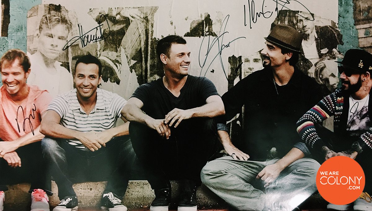 Win a signed <a href="/BSBtheMovie/">BSBMovie</a> poster! We have 1 poster to give away signed by the <a href="/backstreetboys/">Backstreet Boys</a> themselves bit.ly/2eodGSu #BSBARMY
