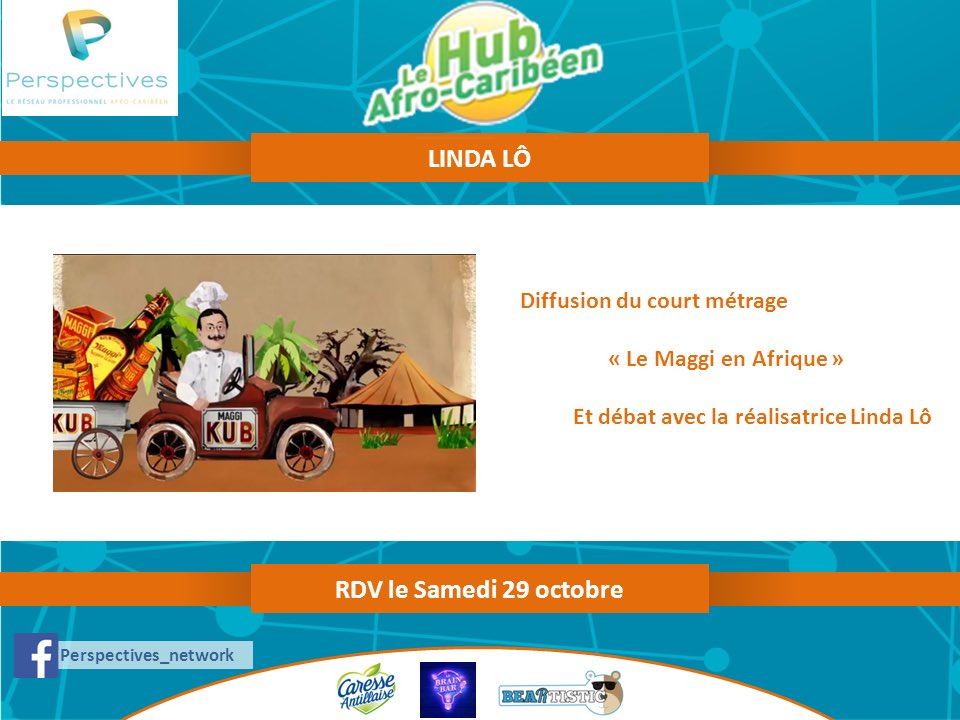 Perspectives_R's tweet photo. Linda Lô de @arteKARAMBOLAGE viendra vous parler du fameux Cube Maggi le 29.10 prochain lors du Hub AfroCaribéen : https://t.co/IIIlh8ErDB https://t.co/V5BHY6CQtA