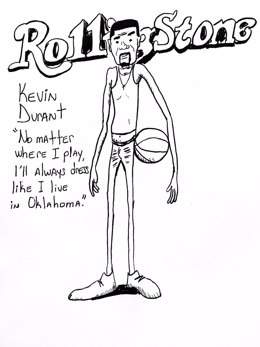 That #KevinDurant #RollingStone cover tho..
