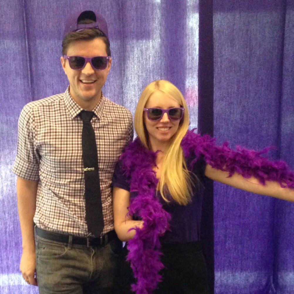 ViacomEmerge's tweet photo. Join members of @ViacomEmerge in The Lodge for tasty cupcakes and festive photos! #SpiritDay https://t.co/0E9Z253G5x