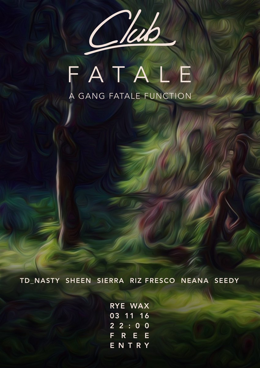 GΔNG x FATALE tweet media