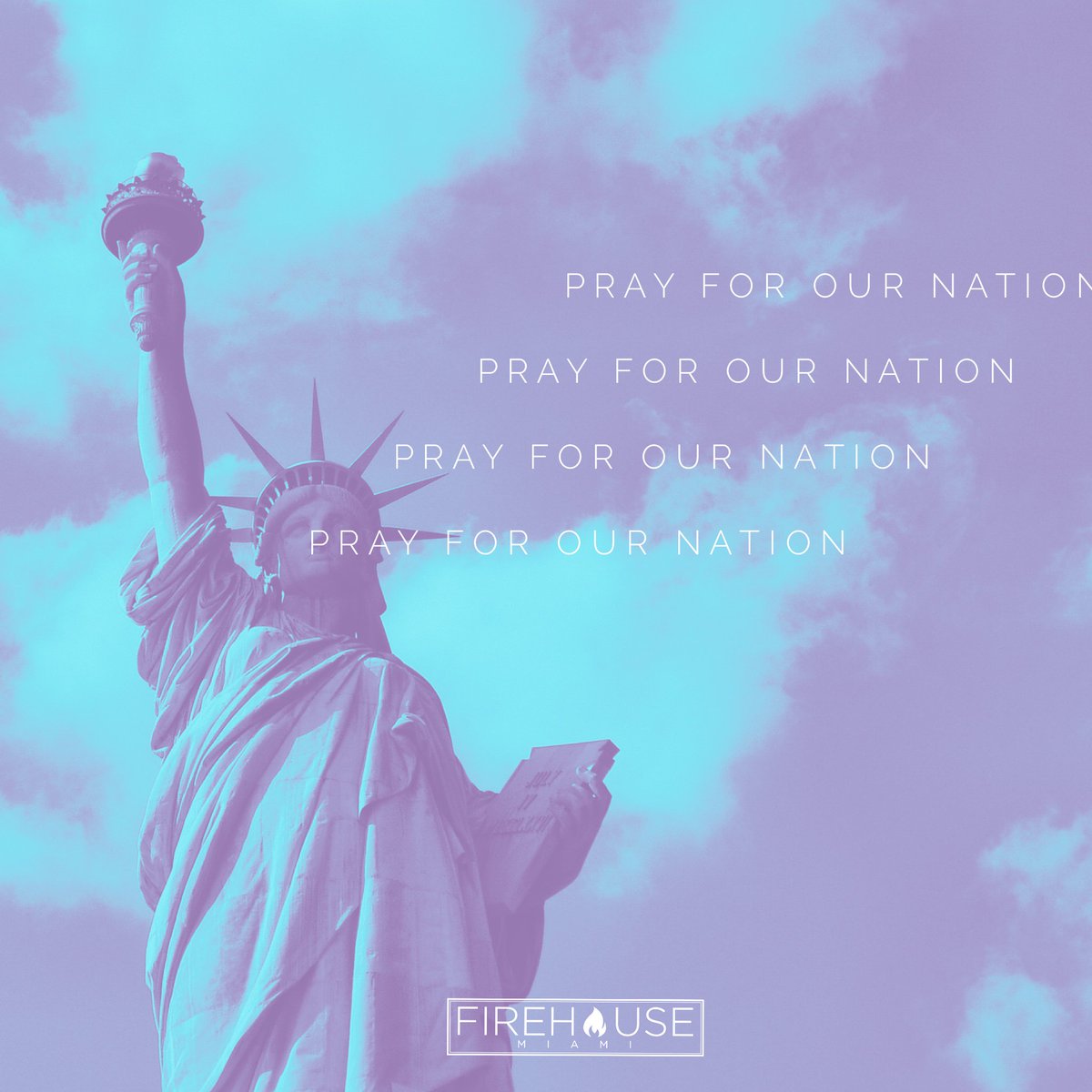 firehousemiami's tweet photo. Pray for our nation! #pfon https://t.co/uEEbxI9oow