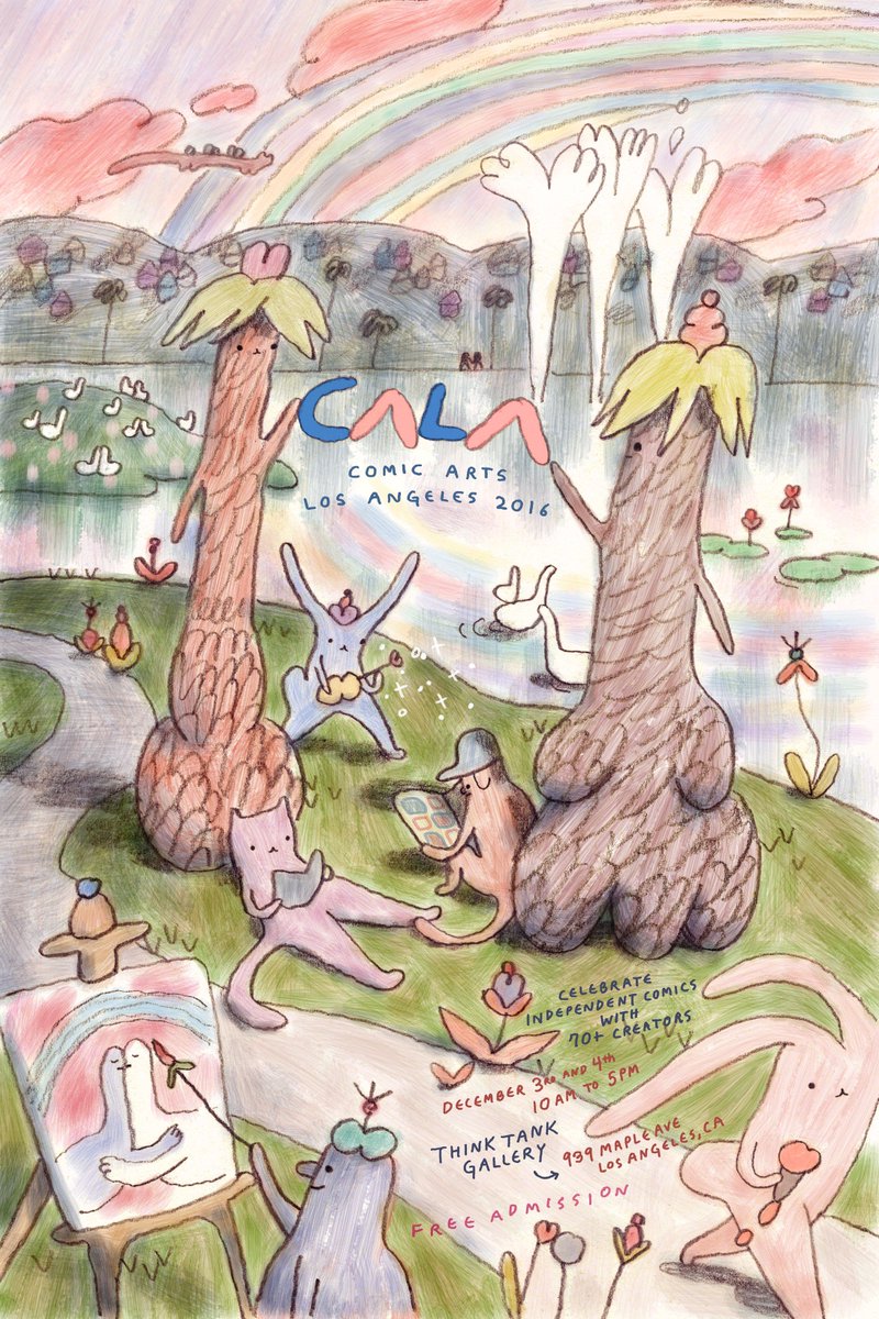 Unveiling the website for <a href="/ComicArtsLA/">Comic Arts LA</a> 2016! This year's poster illustrated by the marvelous <a href="/Seodles/">Seo (like sue) Kim</a>
comicartsla.com